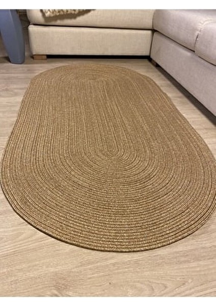 Kopya - Oval Jüt Yuvarlak Hasır Görünümlü Klasik Halı Kilim modelleri