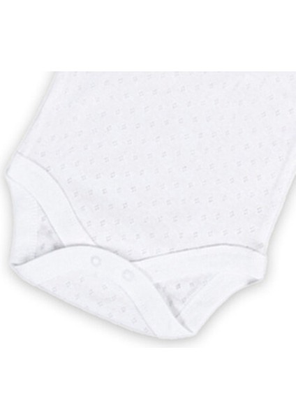 5'li Jakarlı Ip Askılı Bebek Body Zıbın Çıtçıtlı 100% Pamuk - Beyaz modelleri