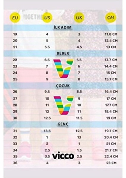 Vicco Tino Ortopedik Çocuk Spor Ayakkabı Pembe