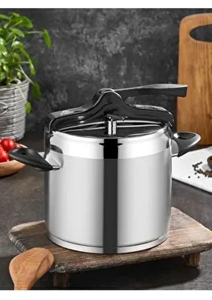 Vento Sıyah 5 Lt Klasık Duduklu Tencere