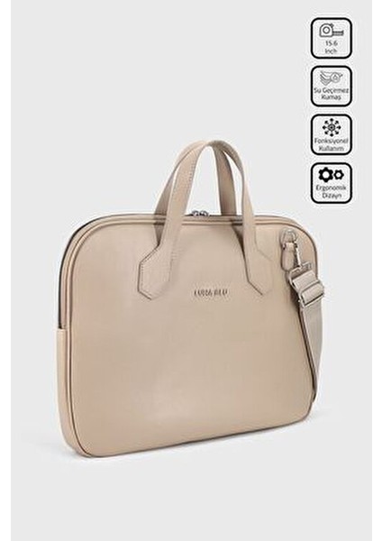 15.6" Inç Su Geçirmez Kumaş Özellikli Evrak Bilgisayar Notebook Laptop Çantası