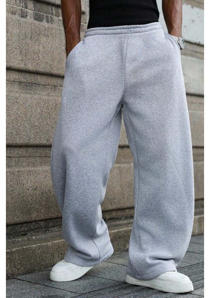 Baggy Bol Kesim Ayarlanabilir Paçalı Unisex Eşofman Altı Gri / Siyah / Antrasit modelleri