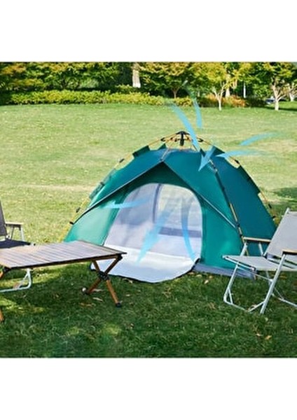 Airstorr 6 Kişilik Tam Otomatik Çift Katman Kamp Çadırı SG0606 modelleri