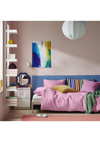 Pıltandvinge Çift Kişilik Nevresim Seti Açık Pembe 240 x 220 / 50 x 60 cm fiyatları