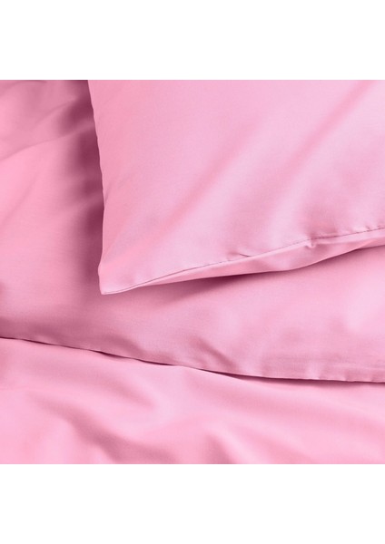 Pıltandvinge Çift Kişilik Nevresim Seti Açık Pembe 240 x 220 / 50 x 60 cm fırsatları