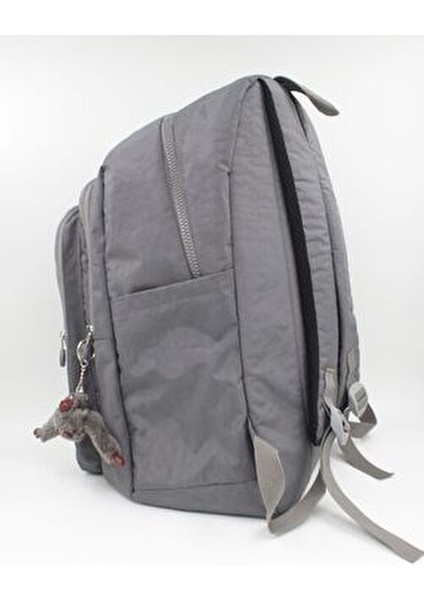 Su Itici Krinkıl Kumaş Büyük Boy Çok Gözlü Seyahat Sırt Çantası Kız Çocuk İçin fırsatları