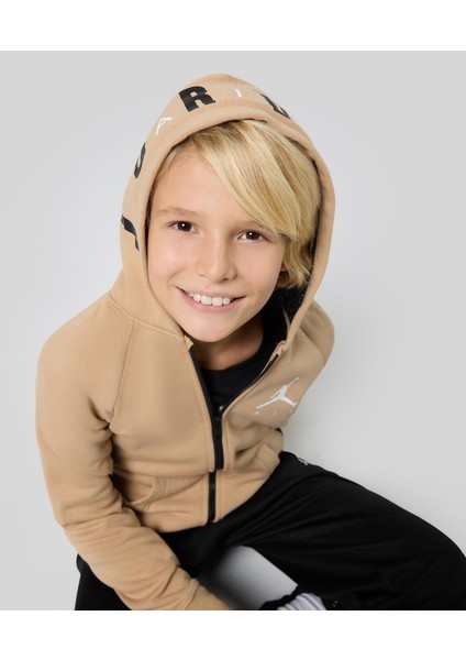 Jordan Jdb Jumpman Air Speckle Kapüşonlu Sweatshirt