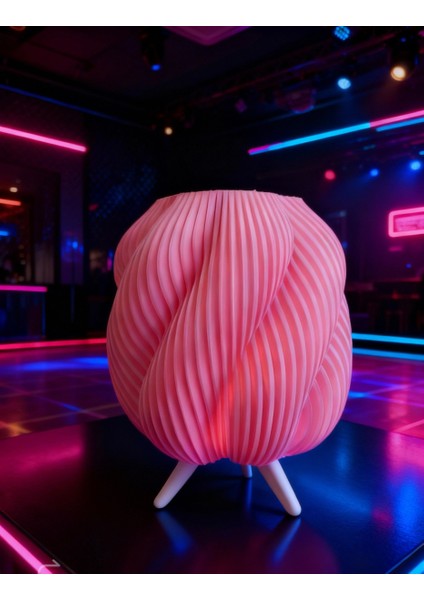 Dekoratif Modern Tasarımı Ile Pembe Renk