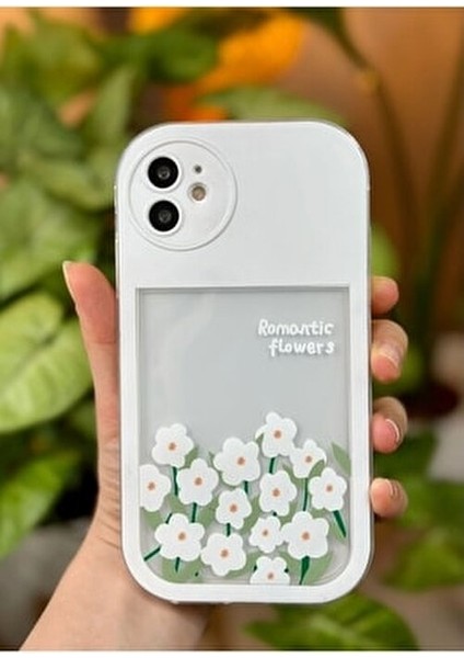 Iphone 11 Uyumlu Romantic Flowers Desenli Kılıf