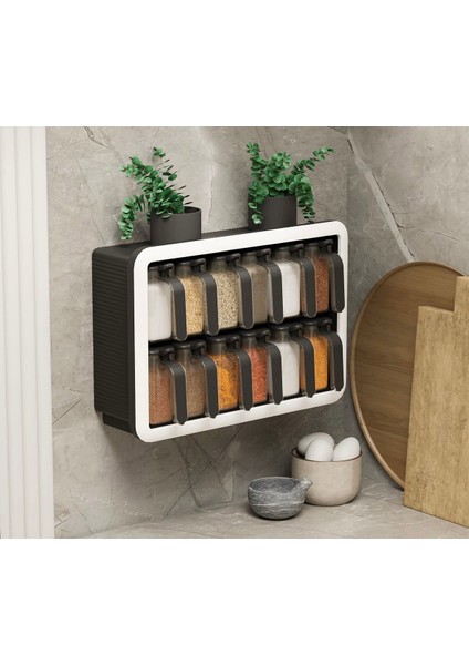 Baharat Takımı 12LI Etiketli Kapaklı Set