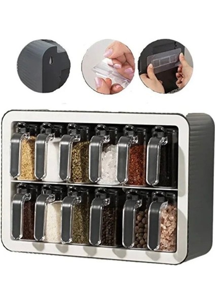 Baharat Takımı 12LI Etiketli Kapaklı Set modelleri