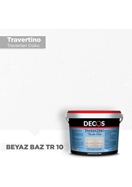 Travertino 1,5 kg - Traverten Dokulu Dekoratif Efekt Kaplama