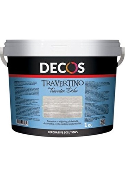 Travertino 1,5 kg - Traverten Dokulu Dekoratif Efekt Kaplama fiyatları