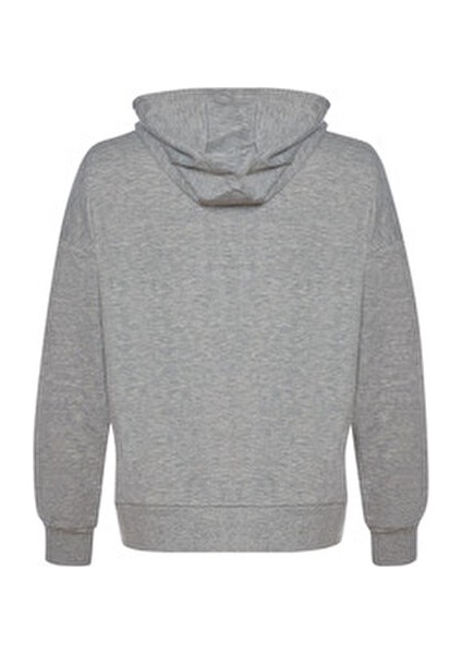 Helen Gri Kadın Fermuarlı Sweatshirt modelleri