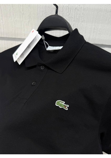 Premium Erkek Siyah Polo Yaka Tişört