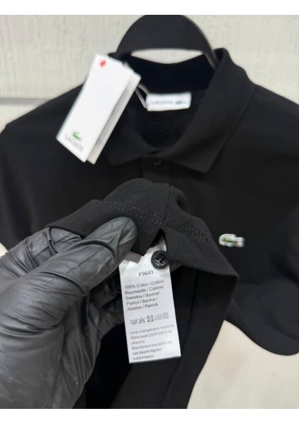 Premium Erkek Siyah Polo Yaka Tişört modelleri