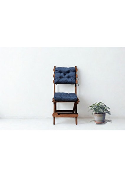 2+1 Sekizgen Bahçe Balkon Mutfak Tipi Minderli(Lacivert) Katlanır Masa-Sandalye Takımı indirimleri