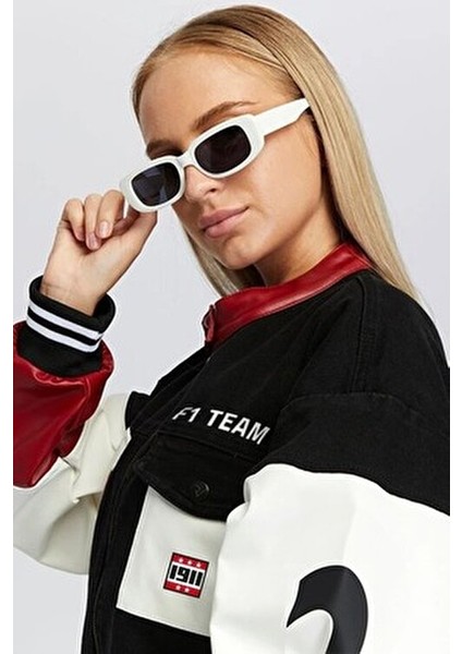 Kadın Oversize Kot Ceket – Kollari Deri Garnili Fermuarlı Motorcu Mont – Yarışçı Kolej Bomber modelleri