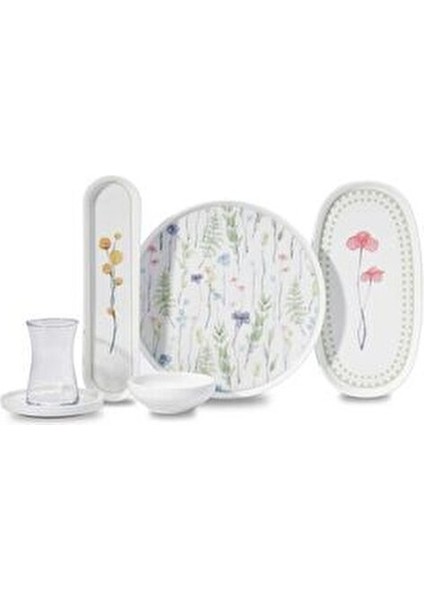 Luna Collection 25 Parça Kahvaltı Takımı A8688-1