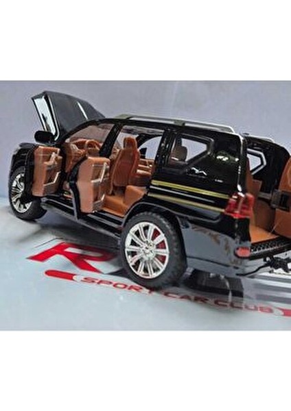 22 cm Diecast Metal Toyota Jeep Land Cruiser Model Araba Gerçekçi Detaylarla fırsatları