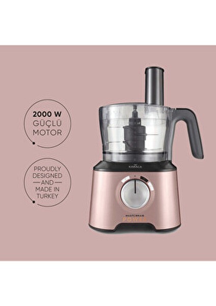 10 Farklı Aparatlı Mutfak Gıda Hazırlama Seti Mutfak Robotu, 2000W Ultra Güç Ile Tüm Mutfağa Yeter! indirimleri