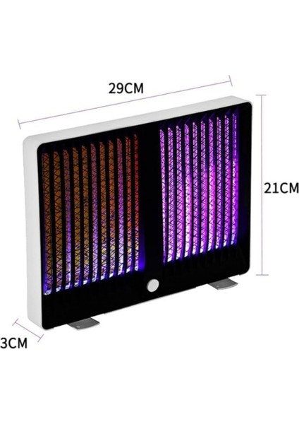 Buffer® Sivrisinek Öldürücü Lamba Şarjlı Sivrisinek Kovucu Sessiz ve Güçlü Sivrisinek Tuzağı Uv Işıklı Sinek Kıran WD023 indirimleri