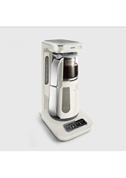 Yeni Seri Çaysever Robotea Pro Konuşan 4 In 1 Cam Çay Makinesi, Özel Tasarımlı - Aile Boyu Kapasite