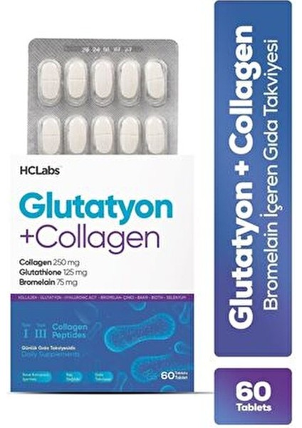 Glutatyon+Collagen 60 Tb.