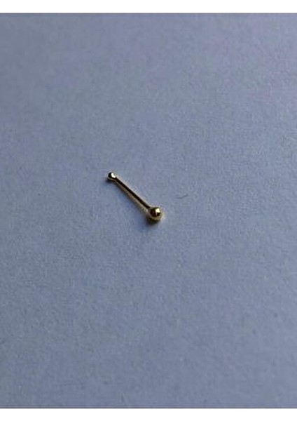925 Ayar Gümüş Altın Kaplama 1,5 mm Top Hızma
