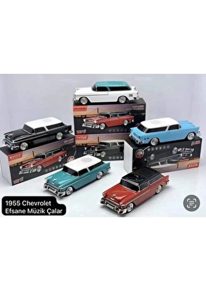 Ses Bombası Nostaji Araba Bluetooth Hoparlör 1955MODEL