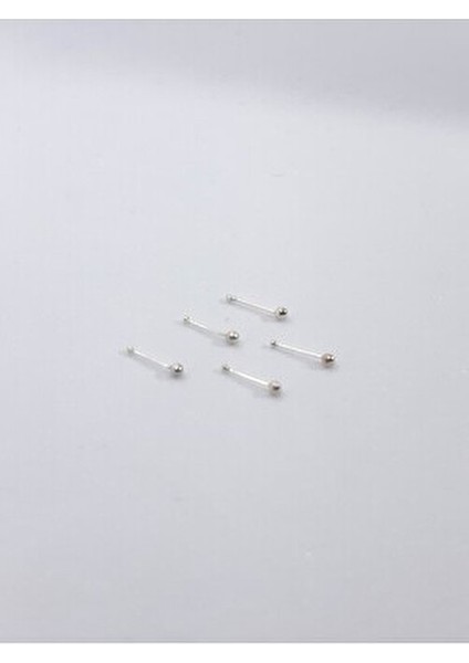 925 Ayar Gümüş 5 Adet 1,5 mm Top Hızma