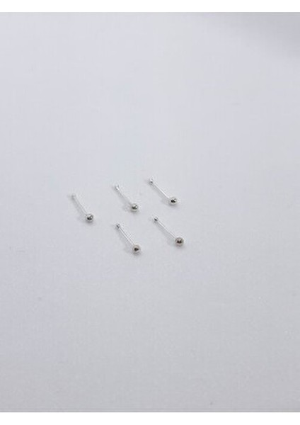 925 Ayar Gümüş 5 Adet 1,5 mm Top Hızma