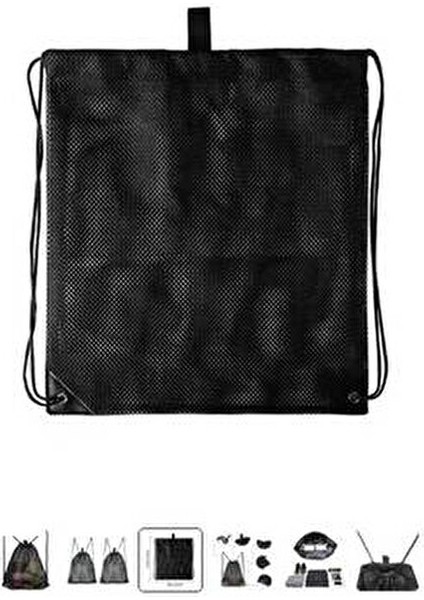 Ipli Büzgülü Sırt Çantası - File Plaj Sırt Çantası fiyatları