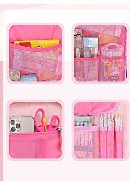 RLX-1461-1462 Kız Çocuk Ilk Okul Çantası Sırt Çantası Pembe modelleri