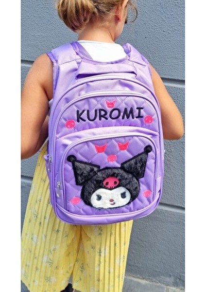 Ilkokul Çantası Lila Kuromi Okul Çantası