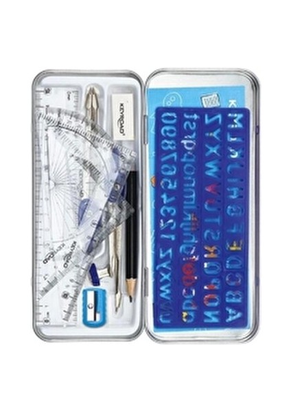KR971708 Pergelli Matematik Seti Metal Kutu fiyatları