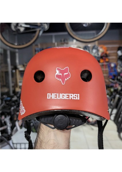 Çok Amaçlı Güvenlik Kaskı – Bisiklet, Scooter, Kaykay, Dağcılık ve Arama Kurtarma Uyumlu (Sticker Hediyeli) 51-58 cm Kırmızı fırsatları