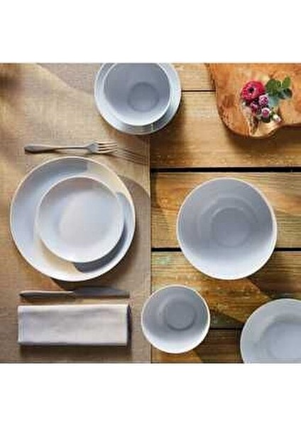 Diwali 25 Parça Yemek Takımı Gri fiyatları