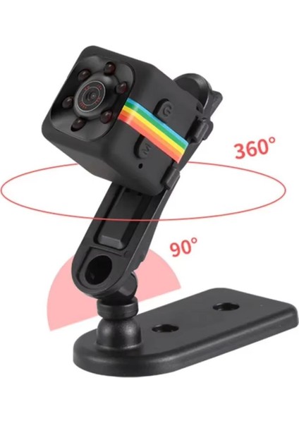 Mini Boy Küp Tipi Gece Görüşlü Hd Kaliteli Güvenlik Kamerası (4915)