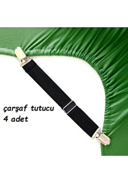 Çarşaf Tutucu Ayarlamalı 4 Adet