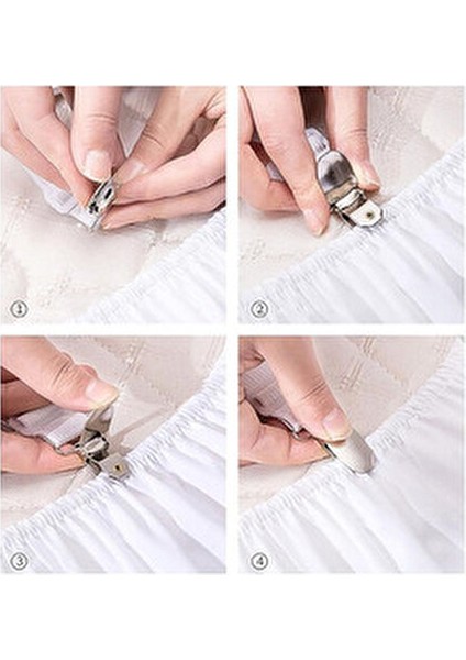 Çarşaf Tutucu Ayarlamalı 4 Adet indirimleri