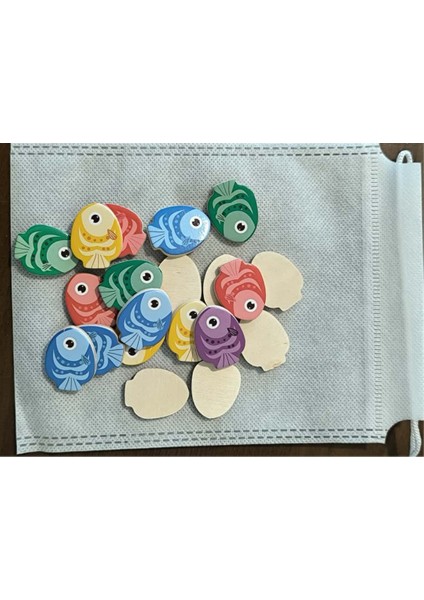 Ahşap Balık Yön Oyunu – Renk Tanıma, Mantık ve Yönlendirme Eğitici Oyuncak (Montessori Tarzı) modelleri