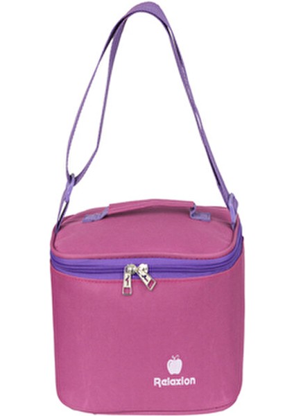 Relaxion Termoslu Beslenme Çantası Pembe Renkli Kullanışlı Tasarım ve Kapasite