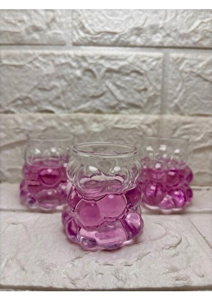 Kahve Yanı Üzüm 6'lı Bardak Mini Üzüm Bardak 75ML fırsatları