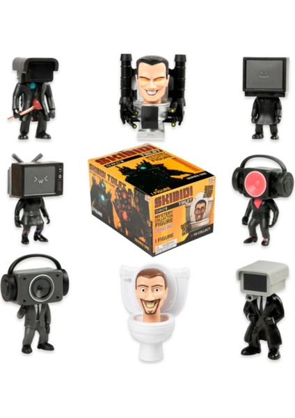 Nessiworld Skibidi Toilet Sürpriz Figür