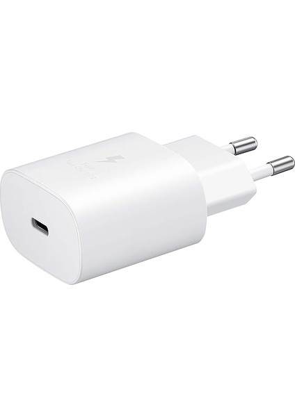 Hızlı Şarj Cihazı, 25 W, USB Bağlantı Noktası Tip C (Kablosuz), Beyaz