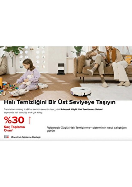 S8 Seri Ultra Premium Akıllı Robot Süpürge, 6000PA Ultra Emiş Gücü - Gelişmiş Performanslı indirimleri