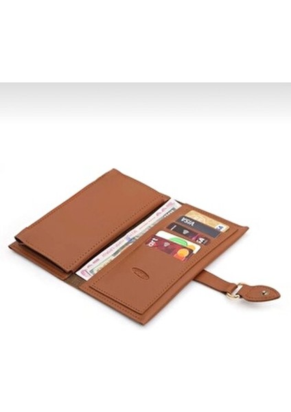 Yumuşak Suni Deri Yatay Kadın Cüzdan Şık Tasarım ve Fermuarlı Bölme indirimleri