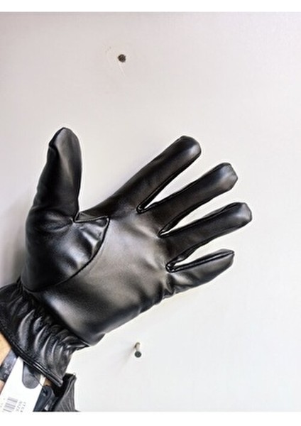 Deri Motosiklet Eldiveni Içi Yünlü