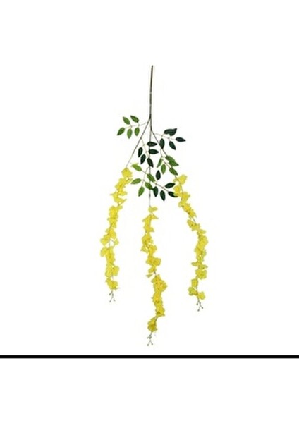 1 Adet Sarkan Sarı Akasya Çiçek 3 Dallı 100 cm Yapay Dekoratif Nişan Düğün Süsleme modelleri